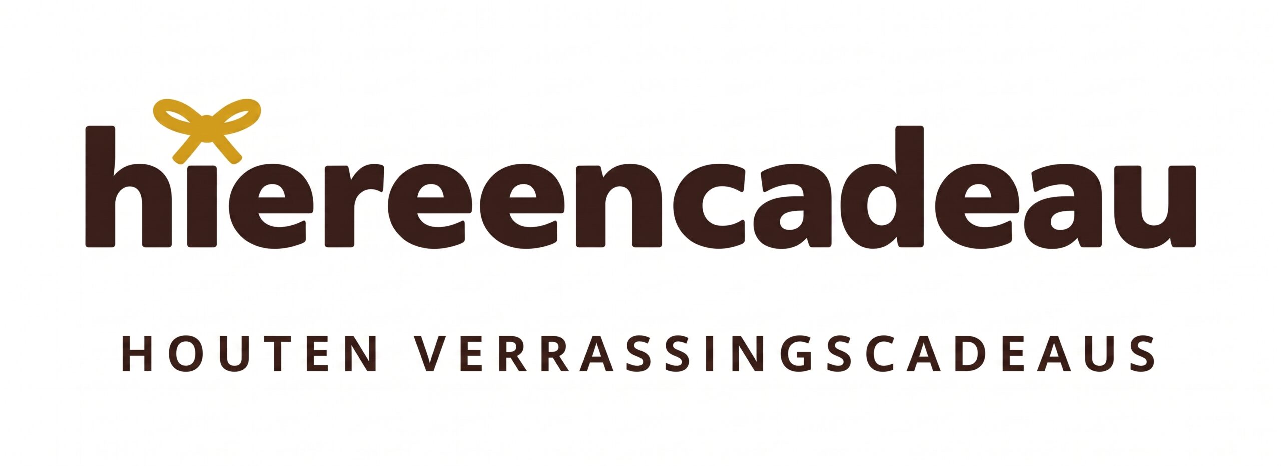 Hier een cadeau logo